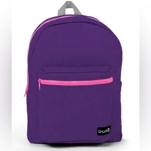 B-WAP School Backpack | Lightweight Canvas Travel Hike Daypack Bag Front Pocket